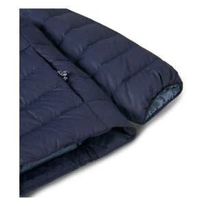 Patagonia – Recycelter Daunen-Pullover als Jacke | Marineblau