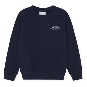 Les Deux - Globe Les Deux Bio-Baumwoll-Pullover | Schwarz