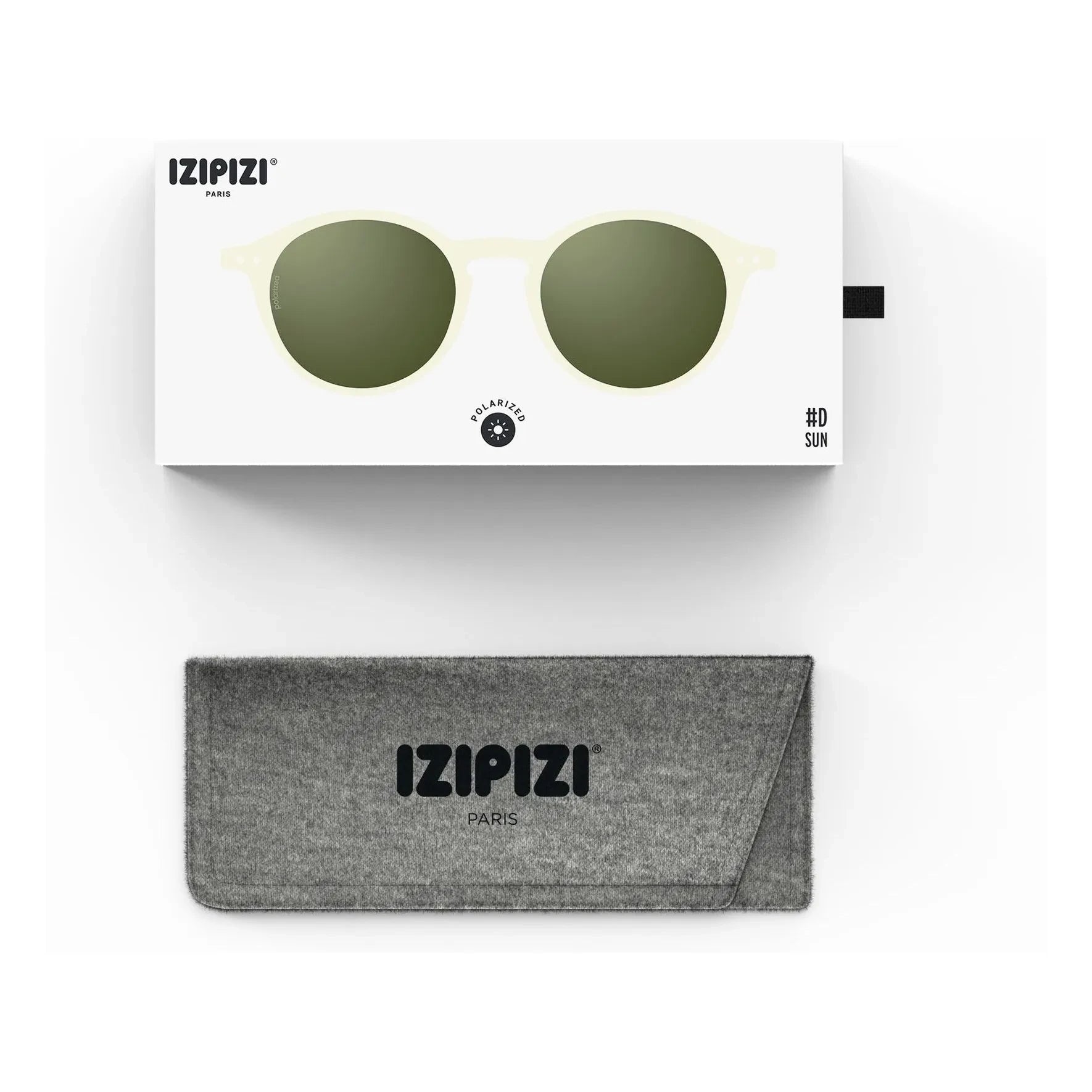 IZIPIZI - Polarisierte Sonnenbrille #D | Ecru