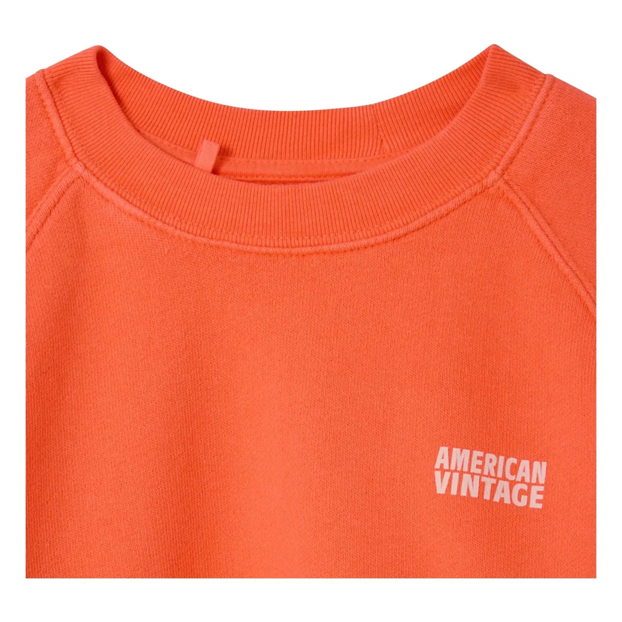 American Vintage - Izubird-Sweatshirt | Mandarin
