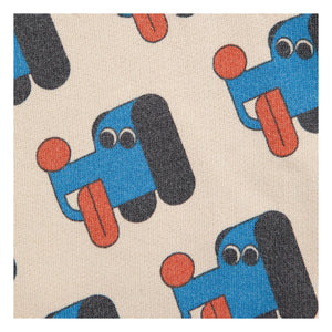 Bobo Choses - Sweat Dogs Bio-Baumwolle | Beige