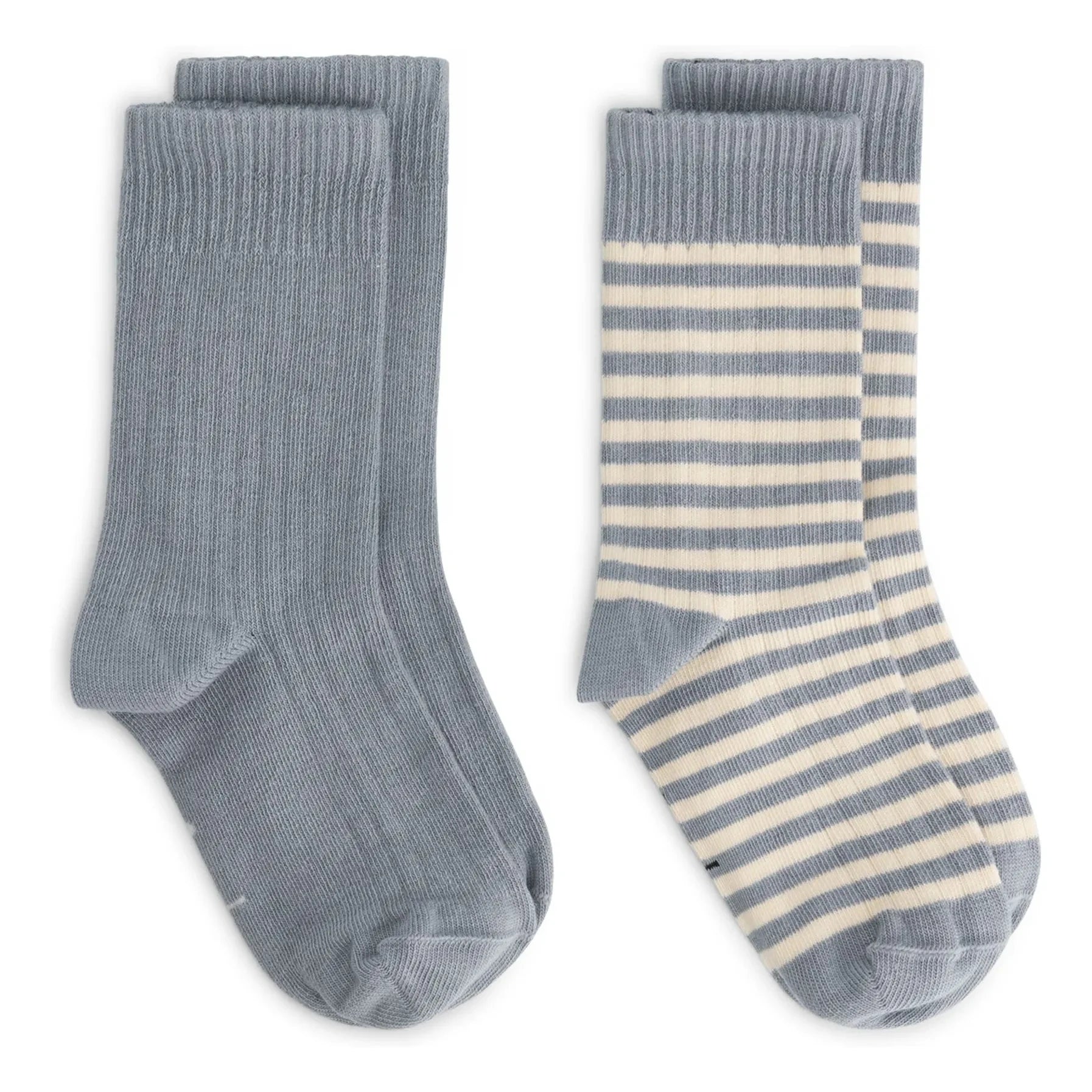 Gray Label - 2er-Set Socken aus Bio-Baumwolle | Eisblau