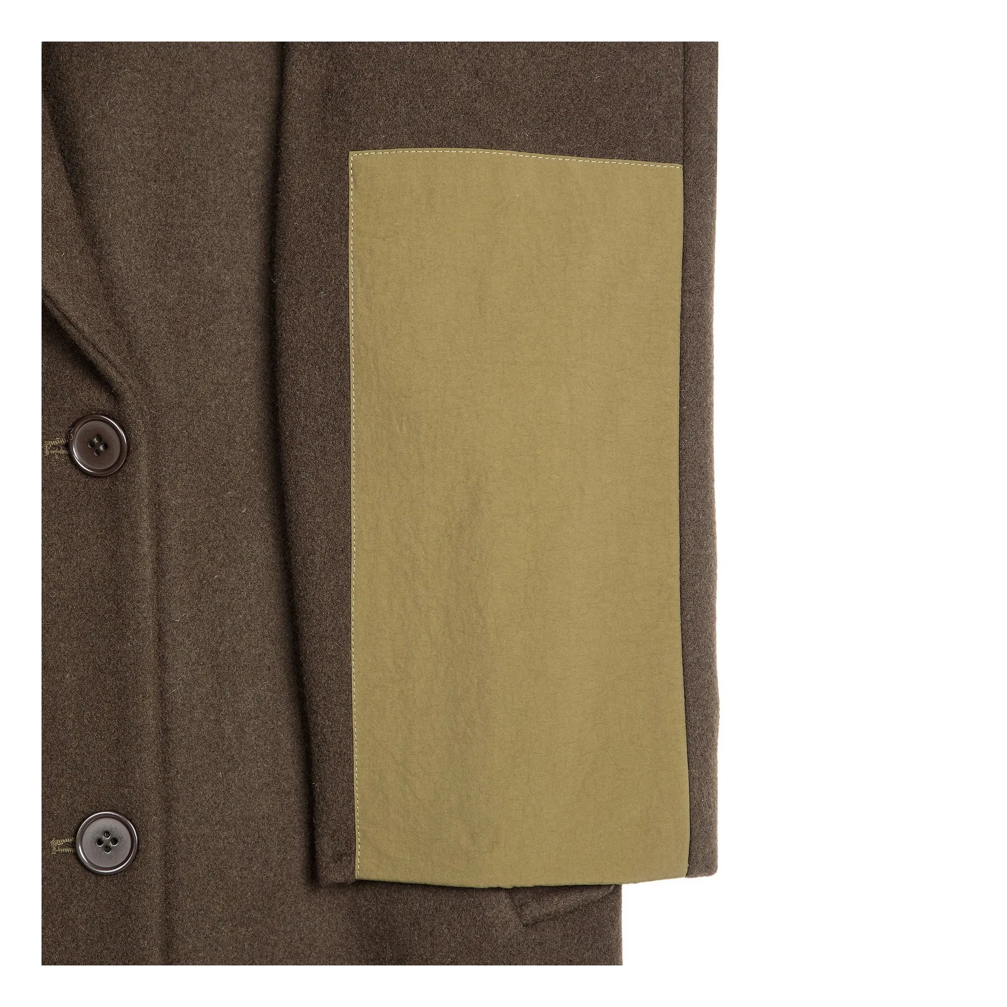 Bobo Choses - Langer Wollmantel - Damenkollektion | Khaki