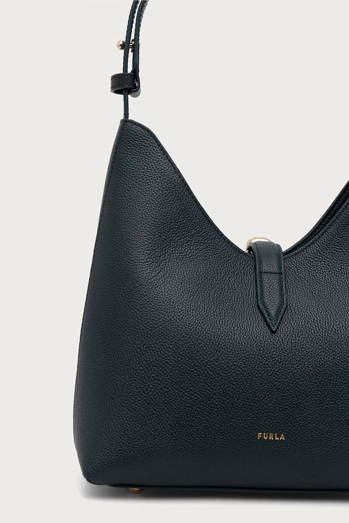 Furla kadın deri hobo çanta Goccia S Hobo