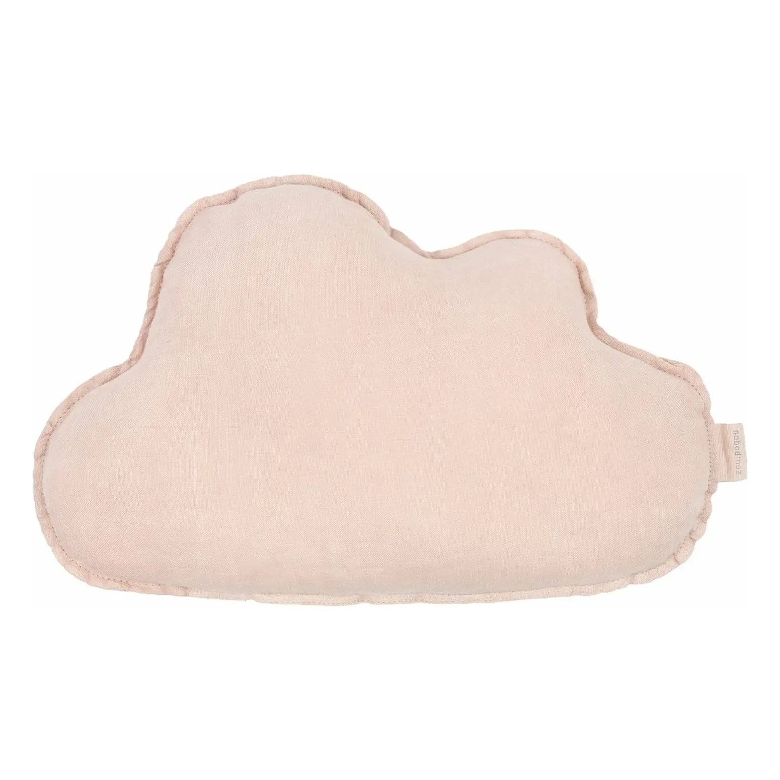 Nobodinoz - Nuage Kissen - French Linen | Puderrosa