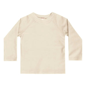 Grech & Co - Anti-UV Schwimmshirt aus recycelten Fasern | Ecru