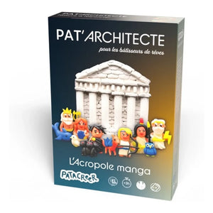 Patacréer - Mein Manga Akropolis selbsthärtendes Modelliertonset-Set