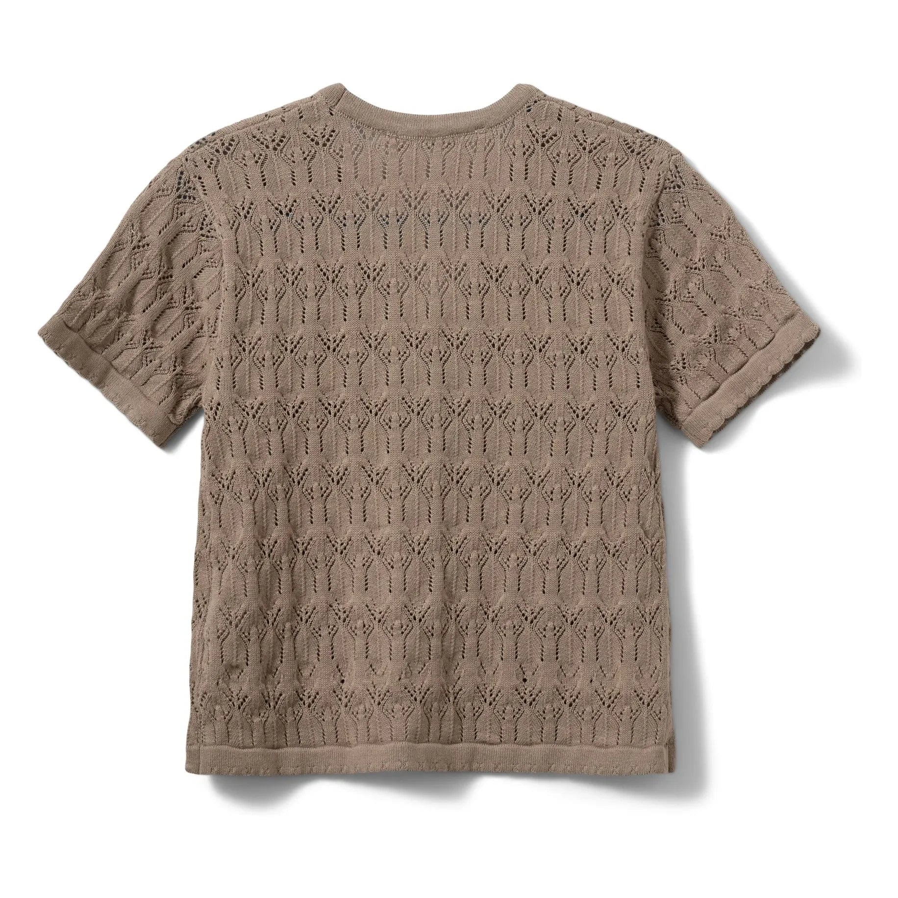 Sofie Schnoor - Floriana Kurzarm Strickjacke zum Binden | Beige