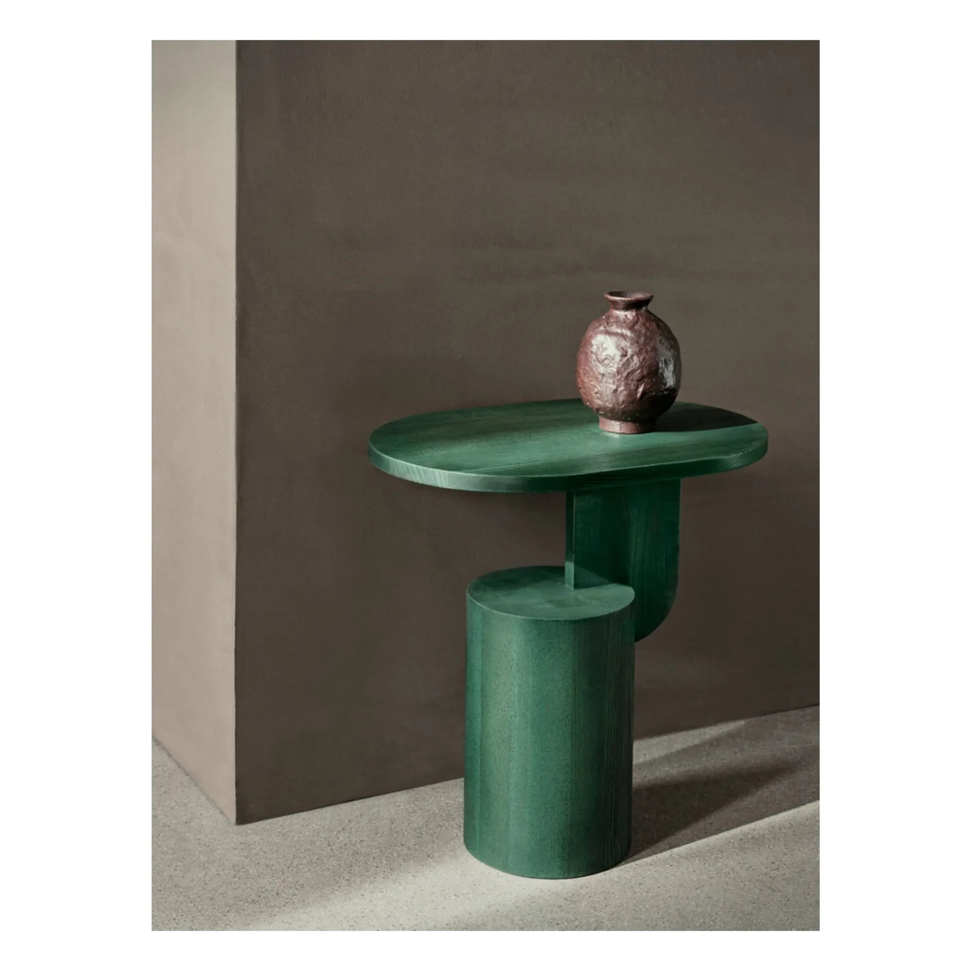 Ferm Living - Doro Terrakotta-Vase | Braun