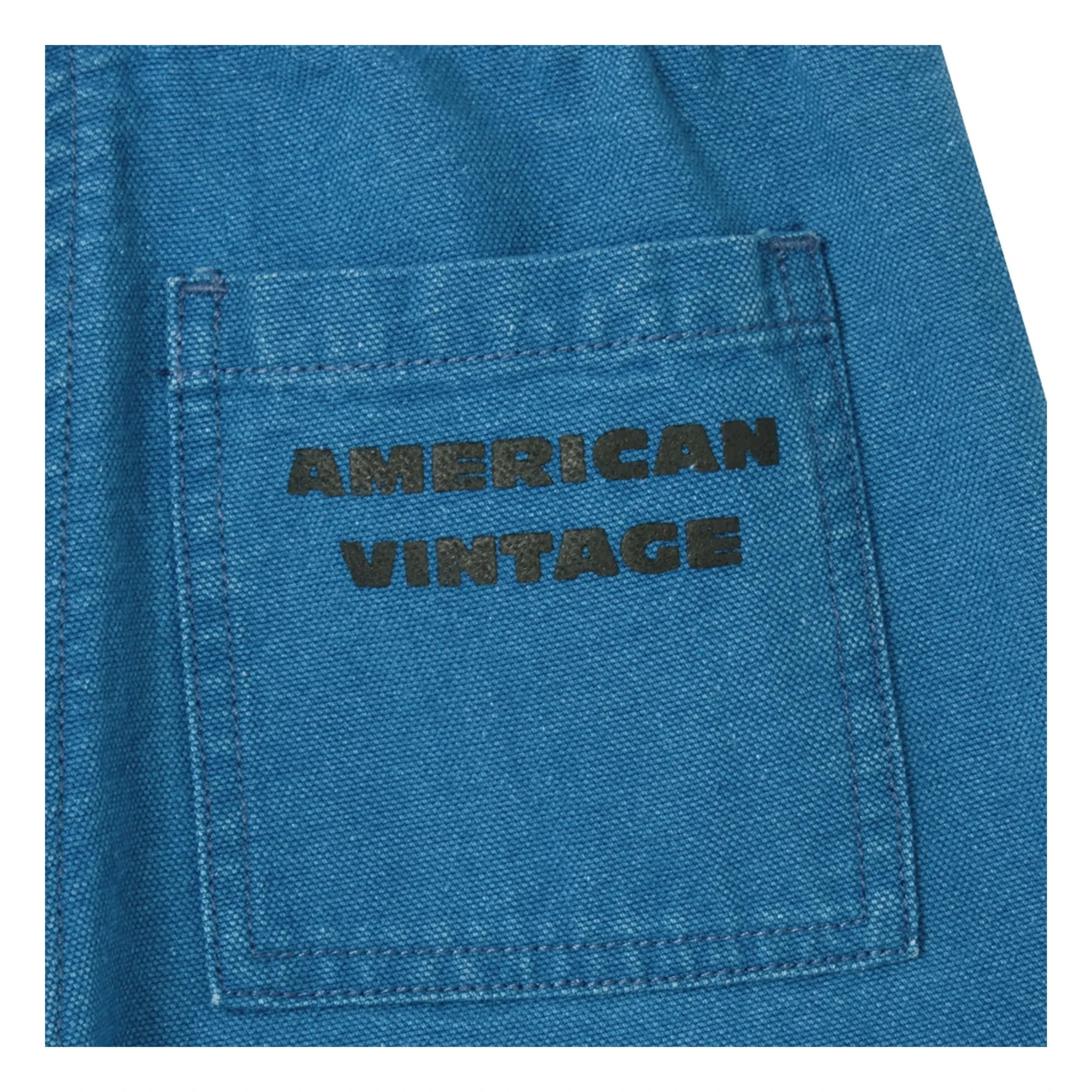 American Vintage - Comow Corduroy-Bundhose | Blau