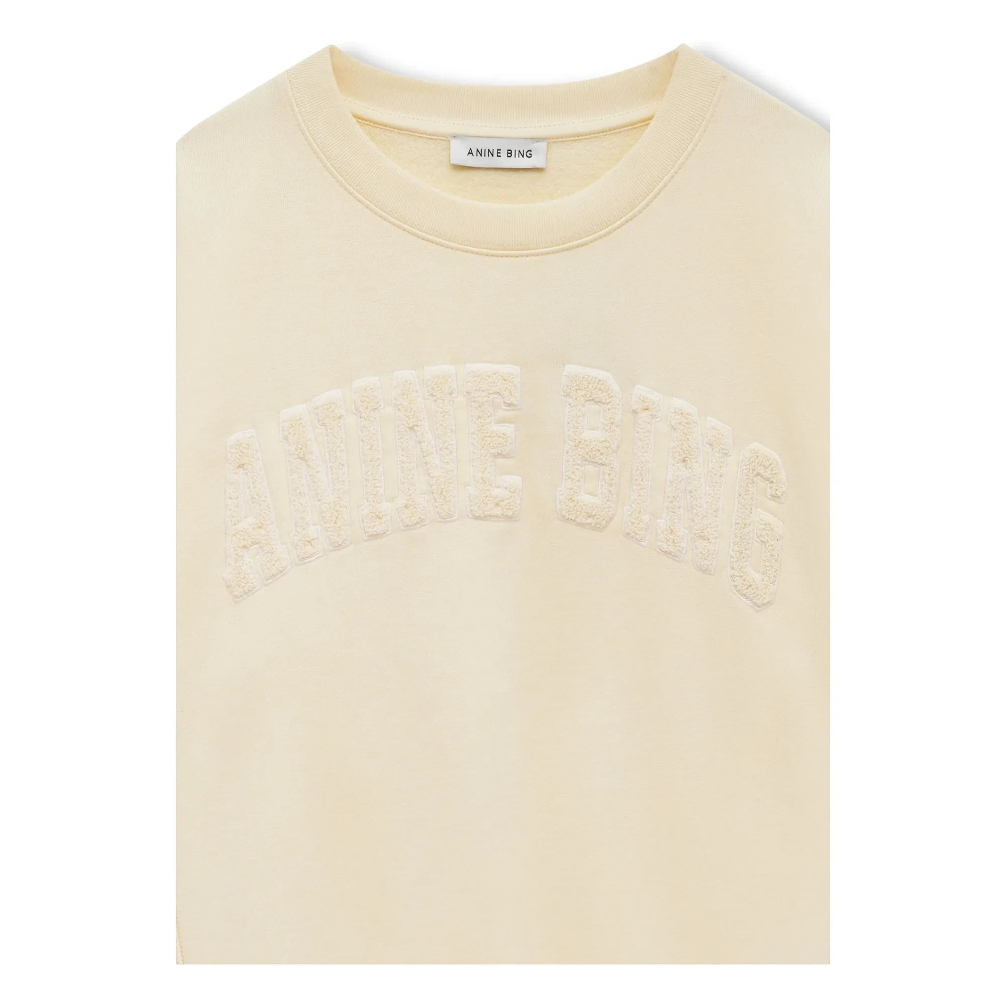 Anine Bing - Harry-Sweatshirt | Blassgelb