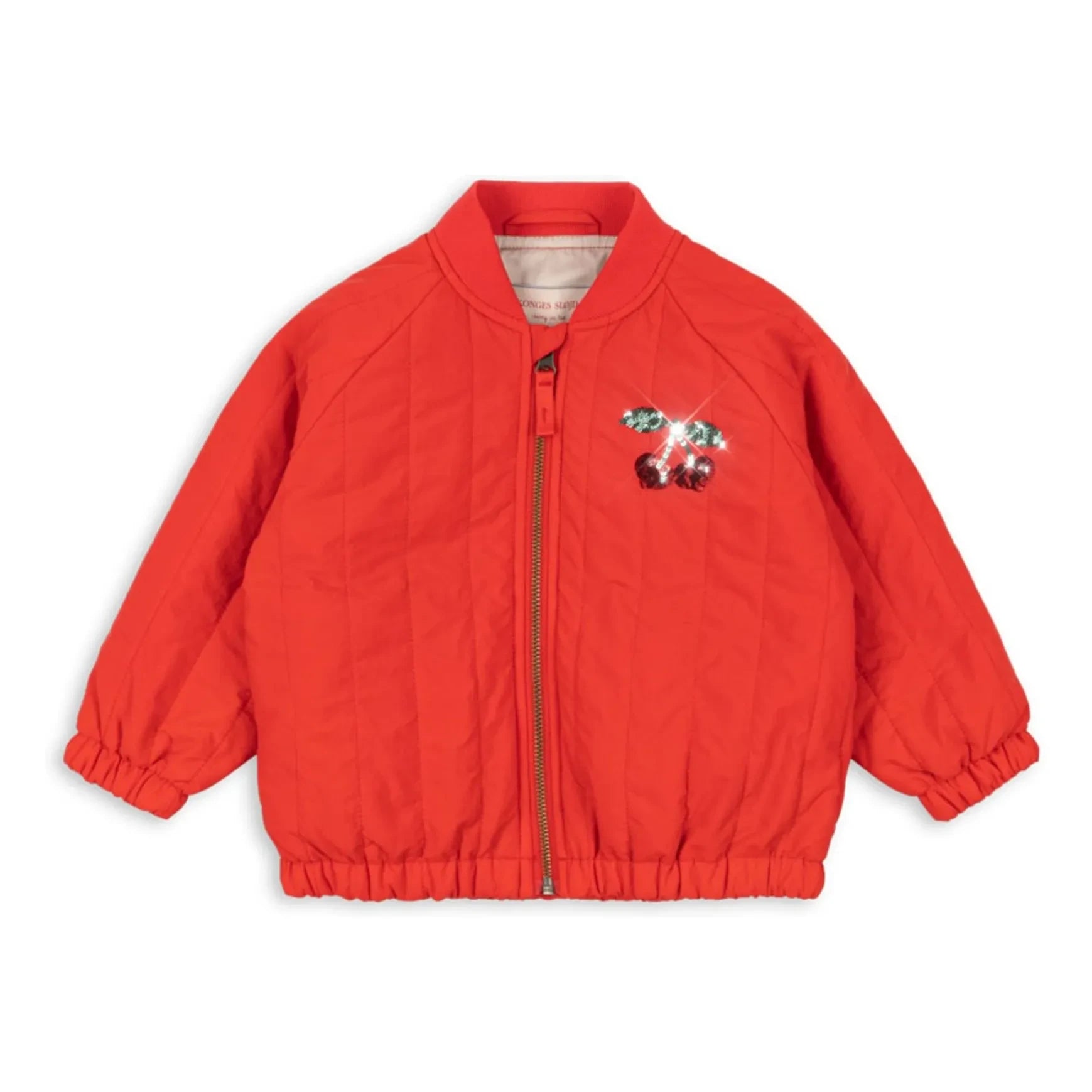 Konges Sløjd - Mon Chéri Pailletten-Steppjacke | Rot
