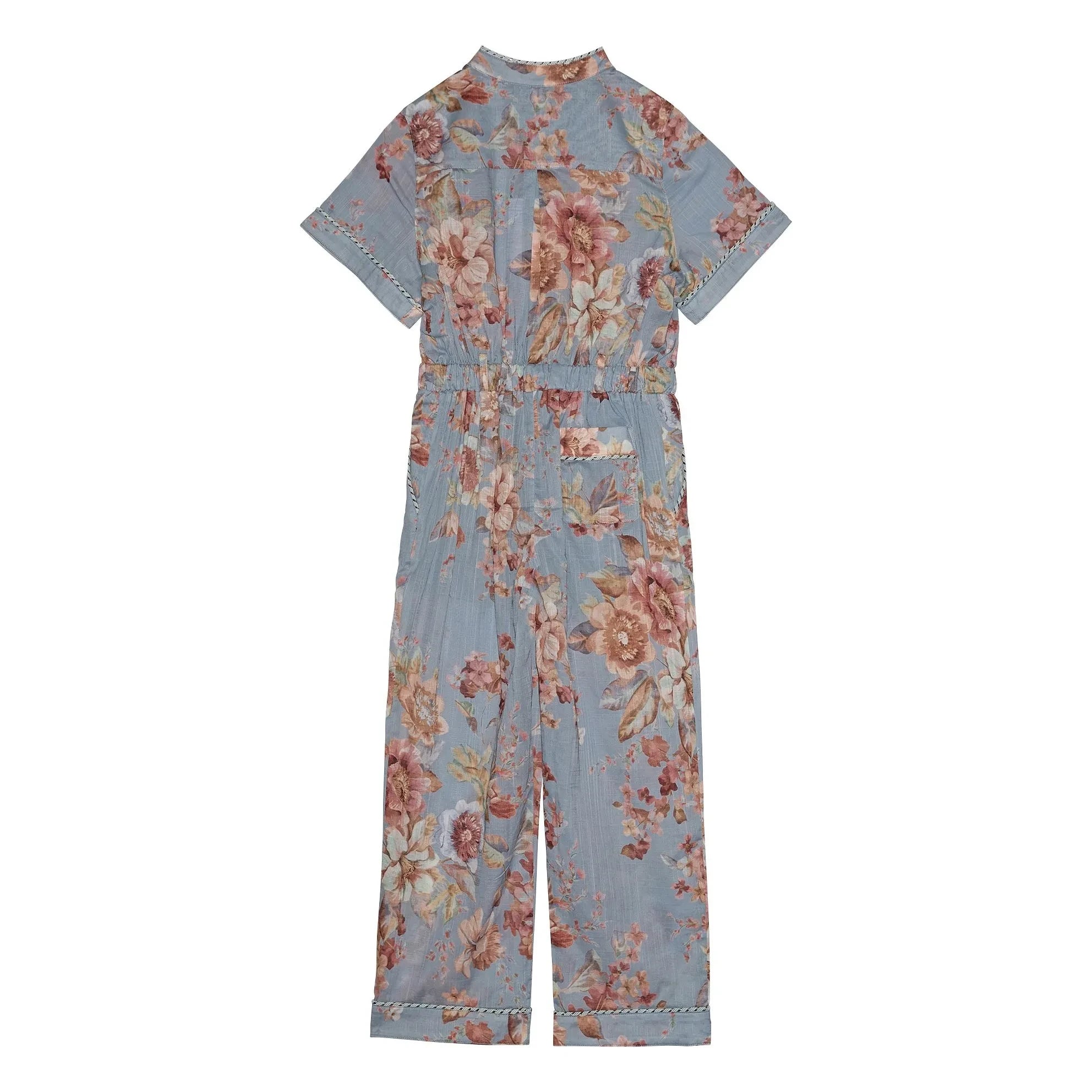 Zimmermann - Awaken Fleurie Jumpsuit | Hellblau