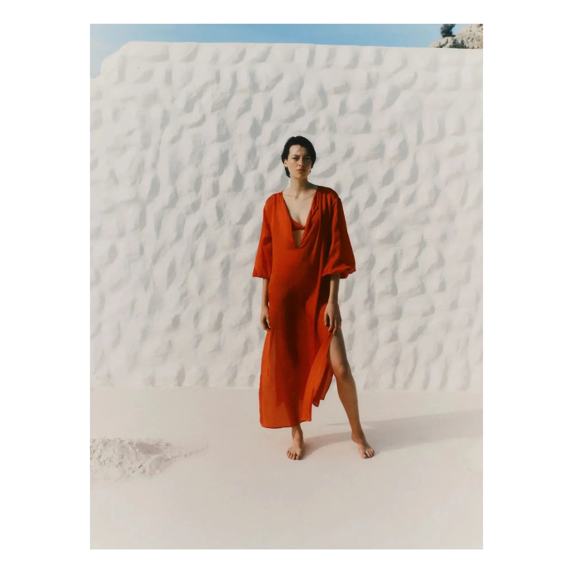 Vanessa Sposi - Rotes Kleid Tunika