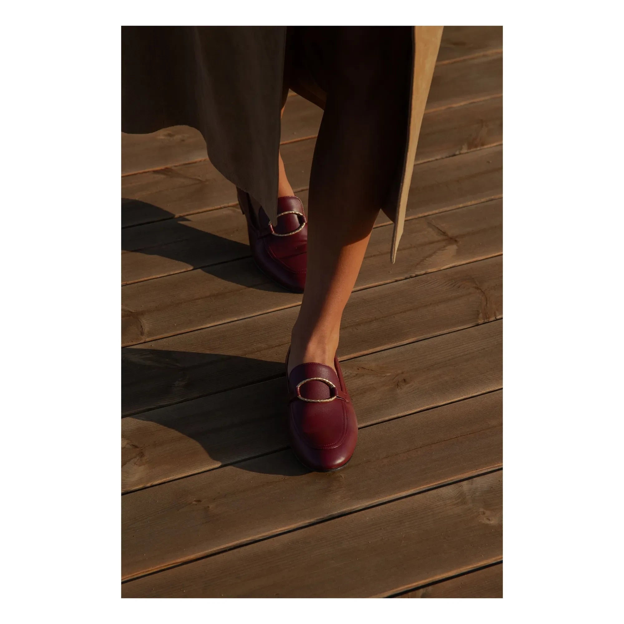 Lachoix - Tomboy Chic Loafer | Bordeaux
