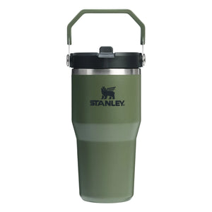 Stanley 1913 - Isolierter Thermobecher - IceFlow Flip Straw 2.0 | Chromgrün