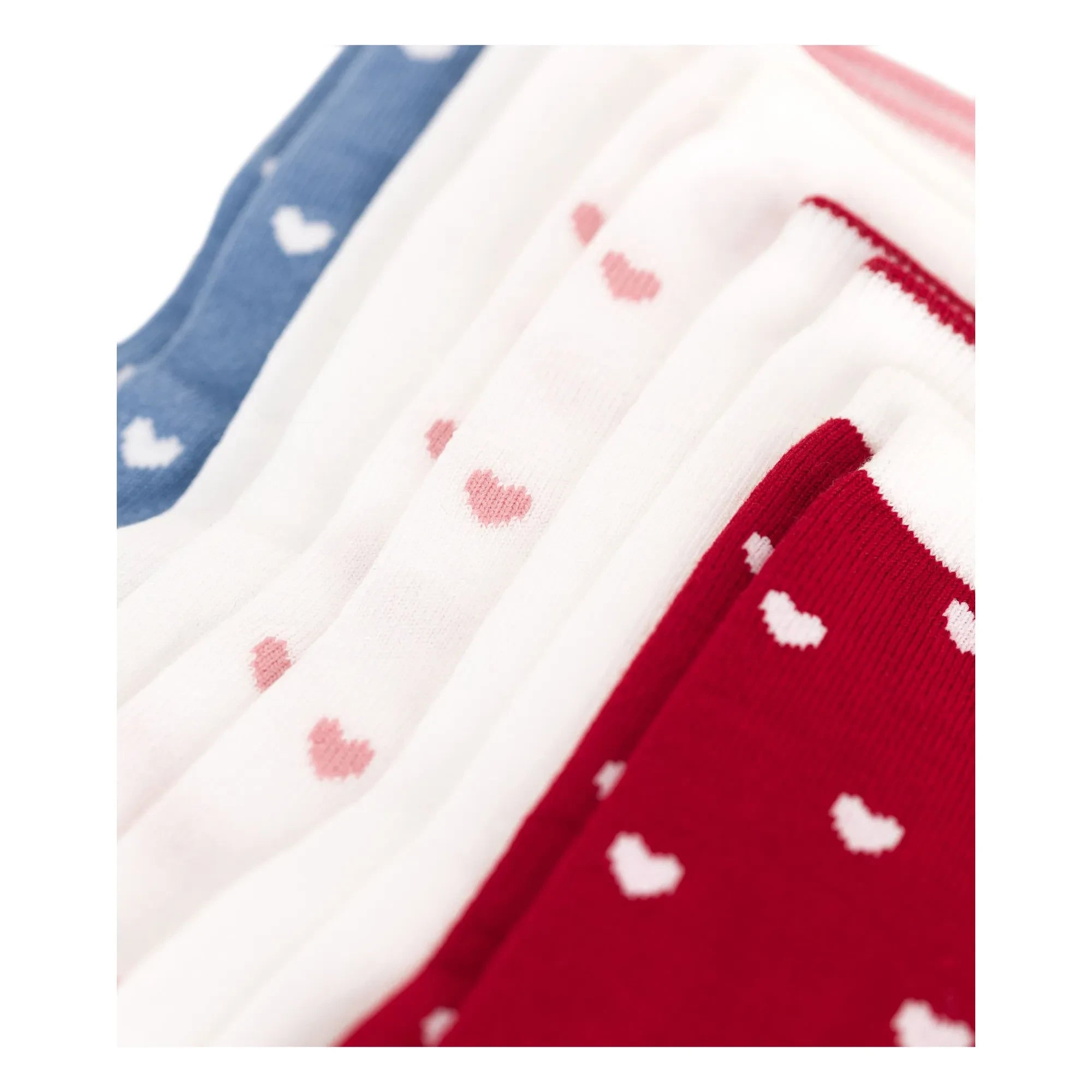 Petit Bateau – 5er-Set Jersey-Strümpfe | Rot