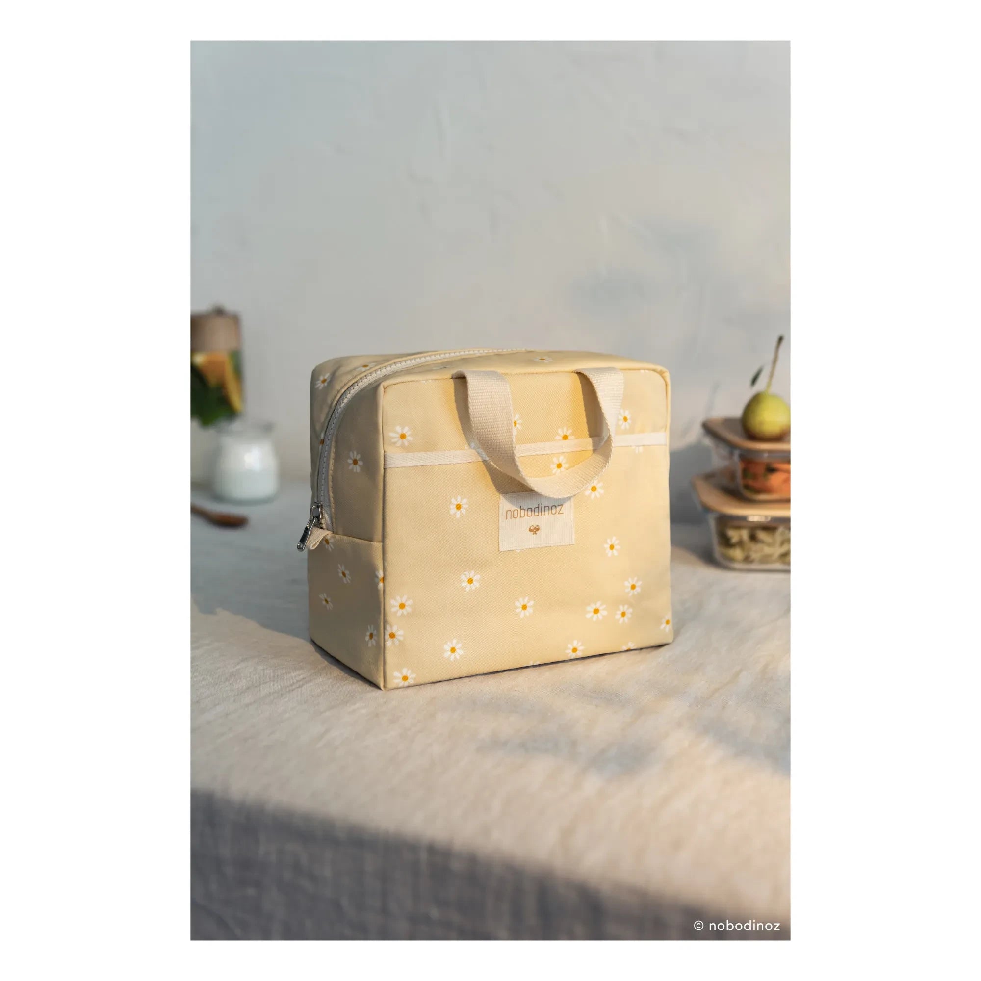 Nobodinoz - Sunshine Isotherm Lunchbag | Gänseblümchen