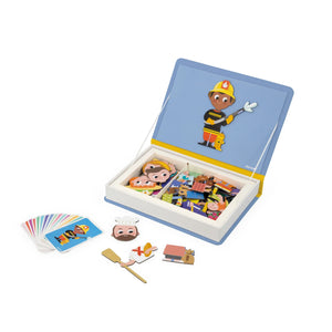 Janod - Magneti'Book Spiel - Berufe