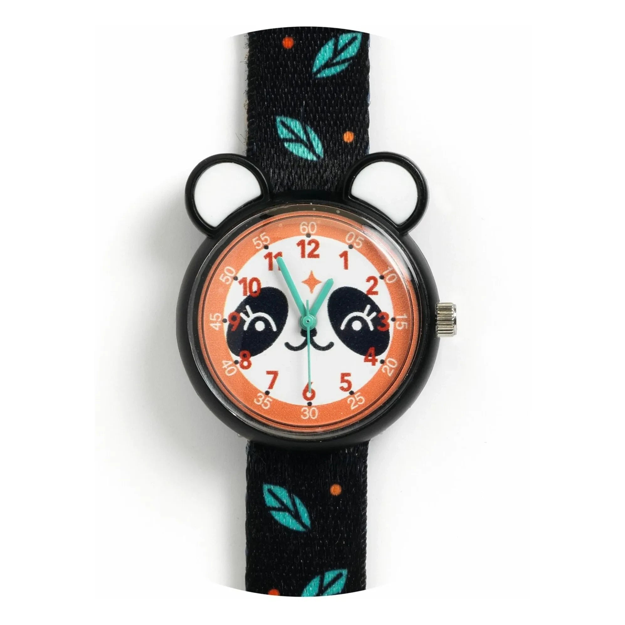 Djeco - TICLOCK - Panda Uhr | Schwarz