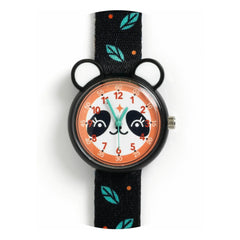 Djeco - TICLOCK - Panda Uhr | Schwarz
