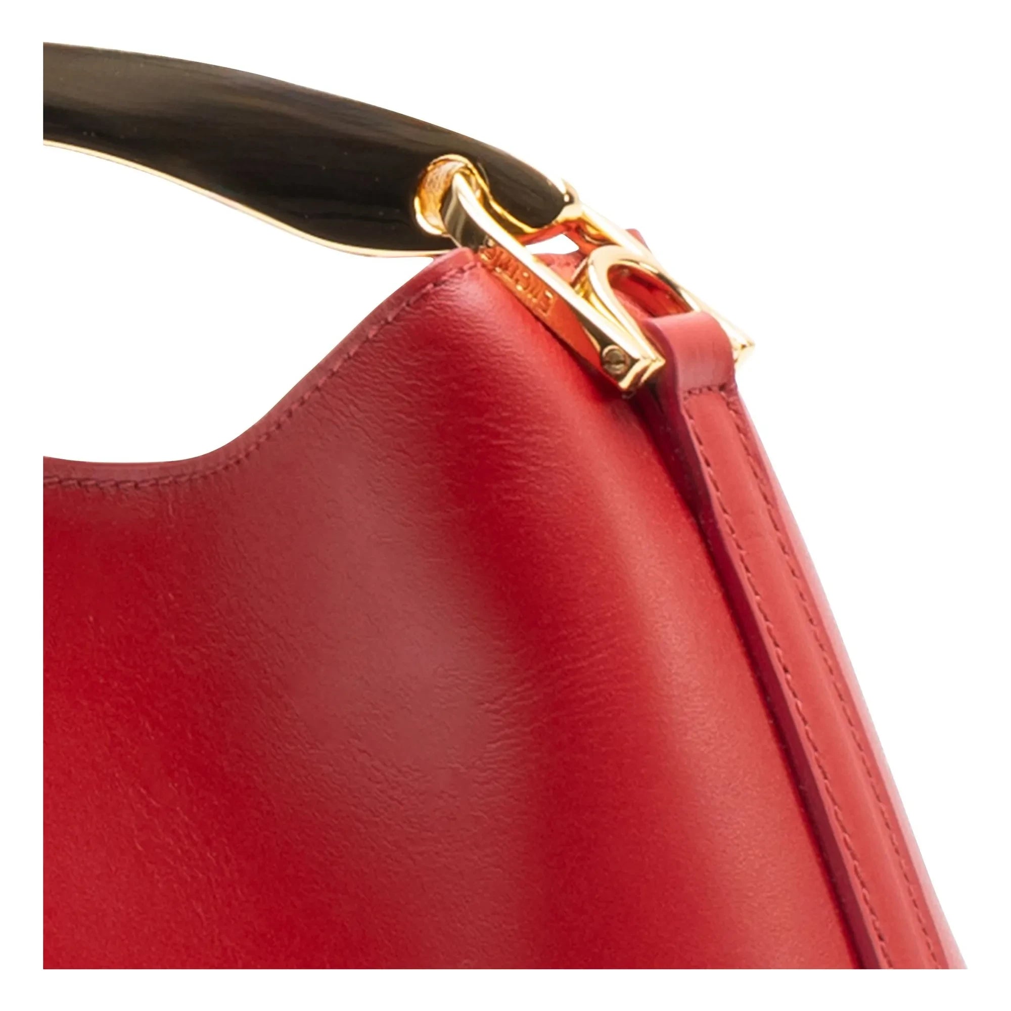 Elleme - Tasche Mini Boomerang Leder | Rot