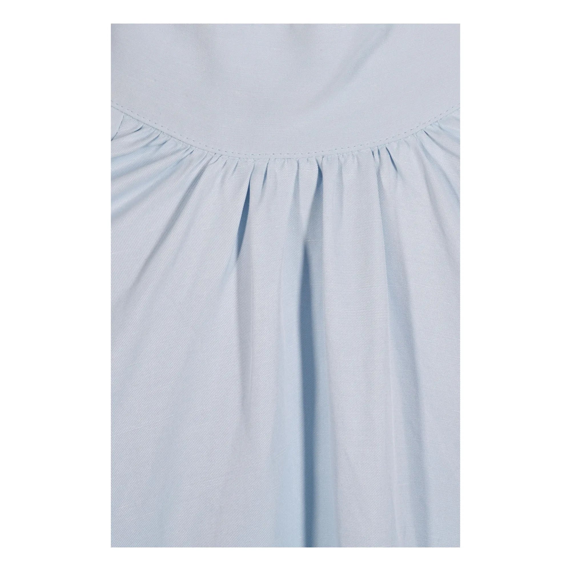 Maria de la Orden - Bosco Bluse aus recycelten Fasern | Hellblau