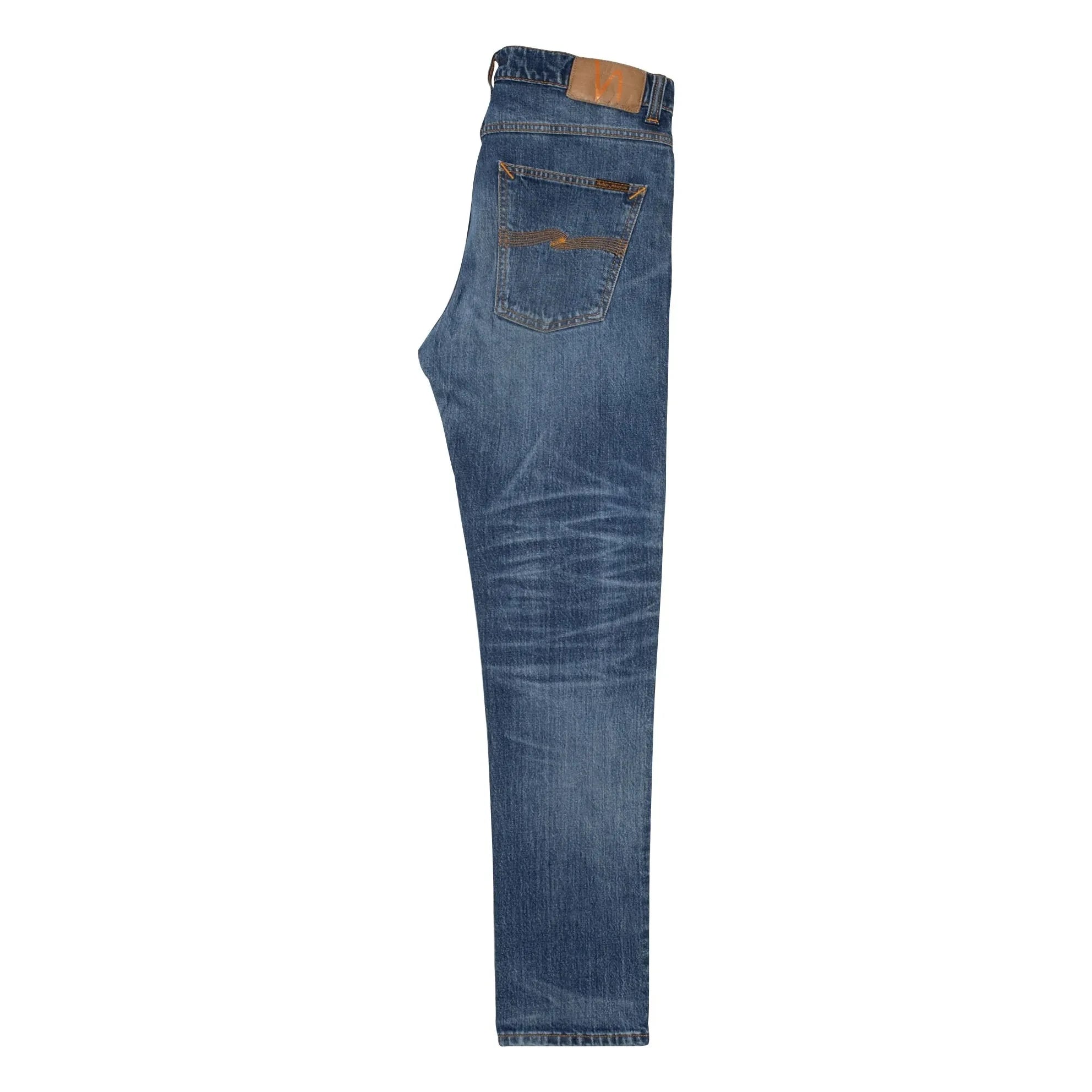 Nudie Jeans - Jeans Solid Ollie Life Tracks | Dunkelblau