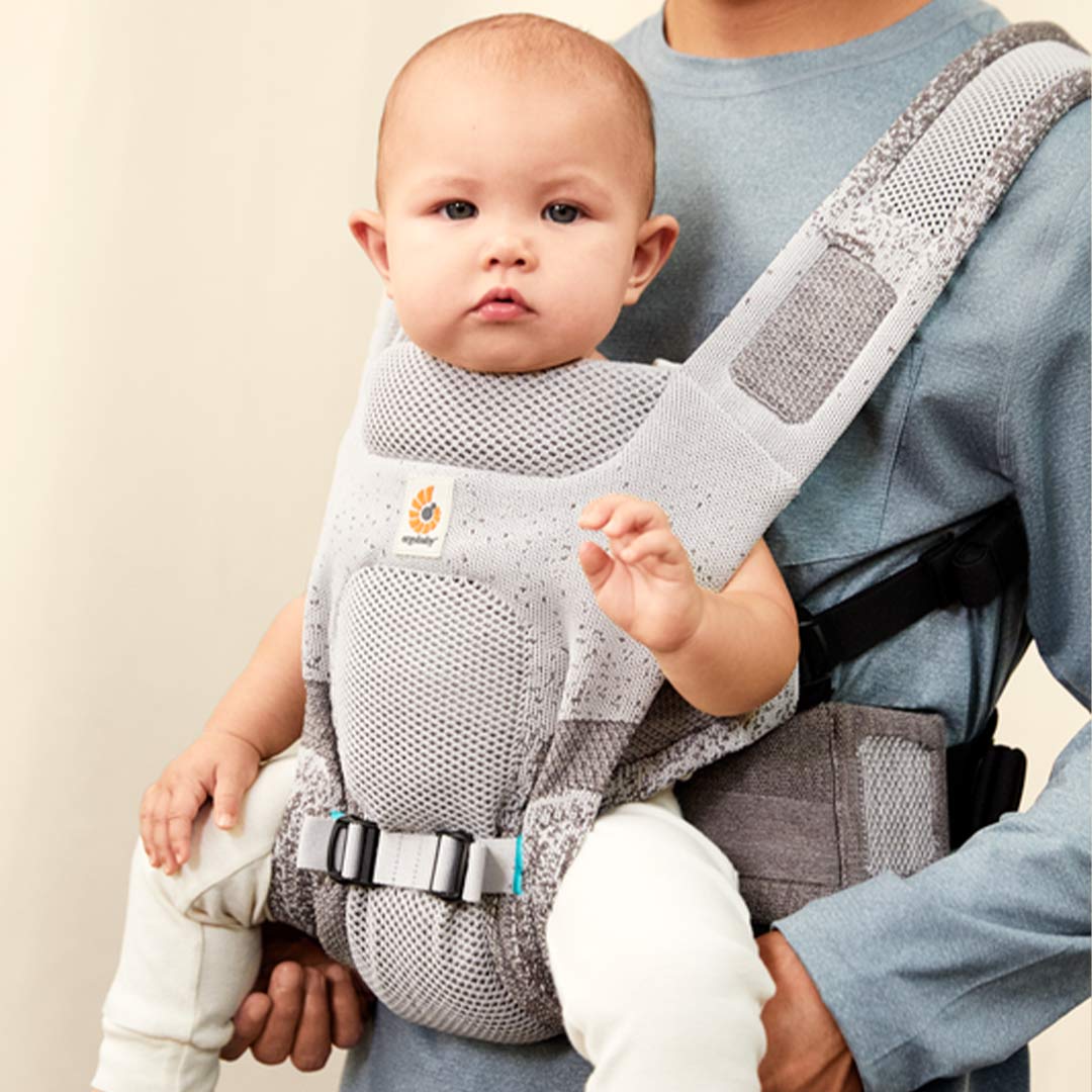 Ergobaby Aerloom Baby Carrier - Slate Grey-Baby Carriers- | Natural Baby Shower