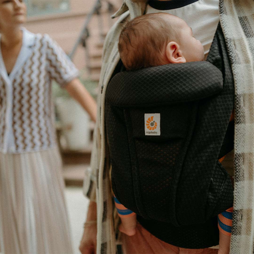 Ergobaby Omni Deluxe Mesh - Onyx Black-Baby Carriers-Onyx Black- | Natural Baby Shower