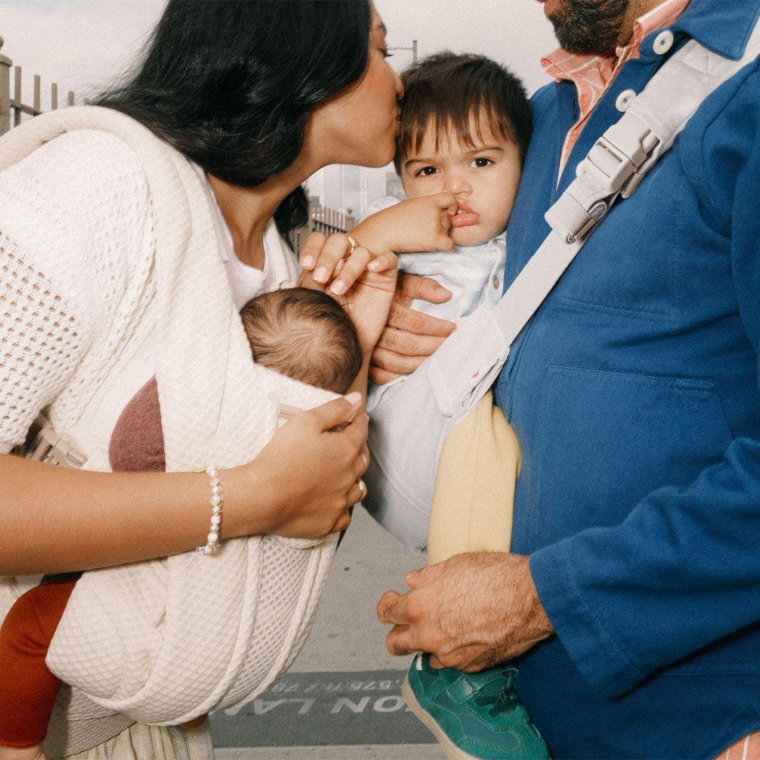 Ergobaby Upsie Sling Carrier - Pearl Grey-Baby Carriers-Pearl Grey-One Size | Natural Baby Shower