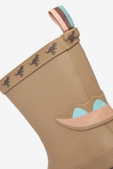 Regenstiefel mit Happy-Dinosaurier-Muster für Jungen 
