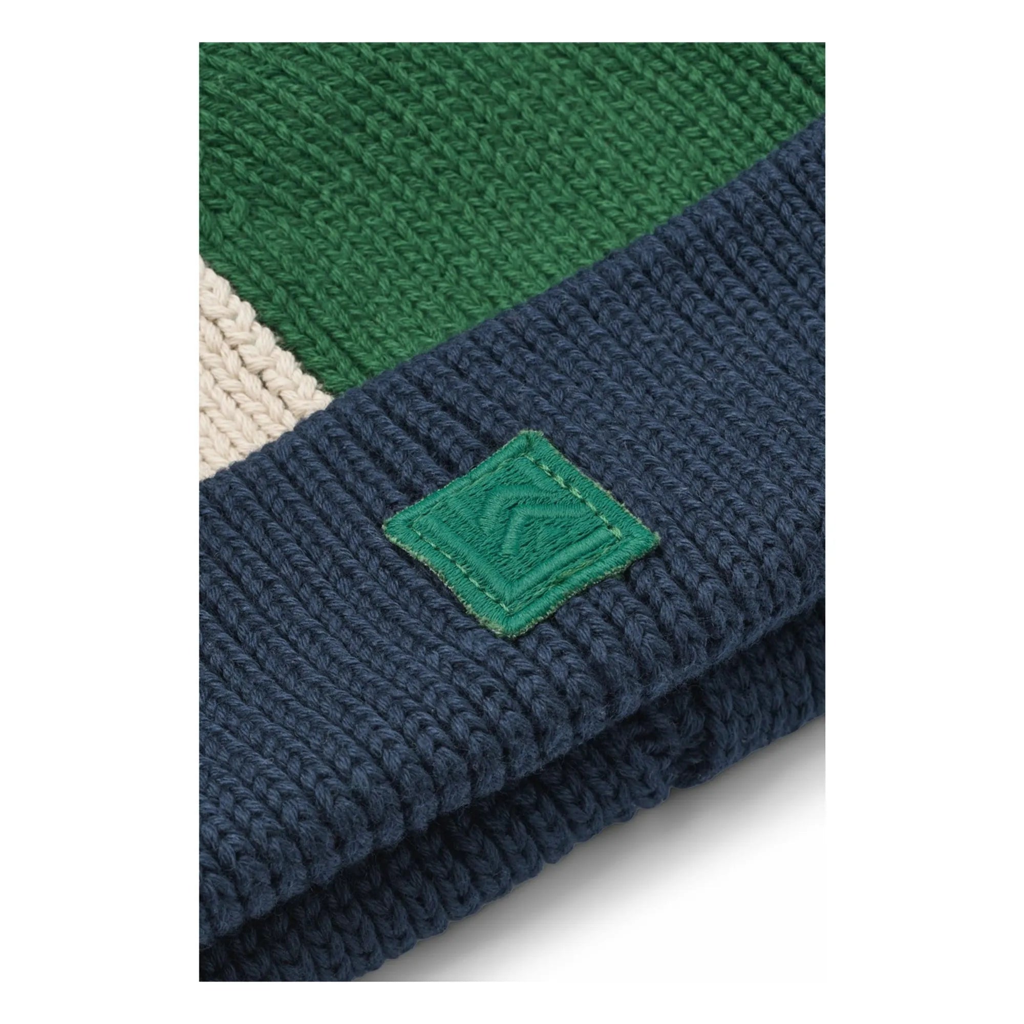 Liewood - Ezra Colorblock Mütze aus Bio-Baumwolle | Marineblau