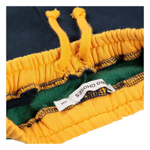 Bobo Choses - Jogginghose aus Bio-Baumwolle mit Farbblock-Design | Marineblau