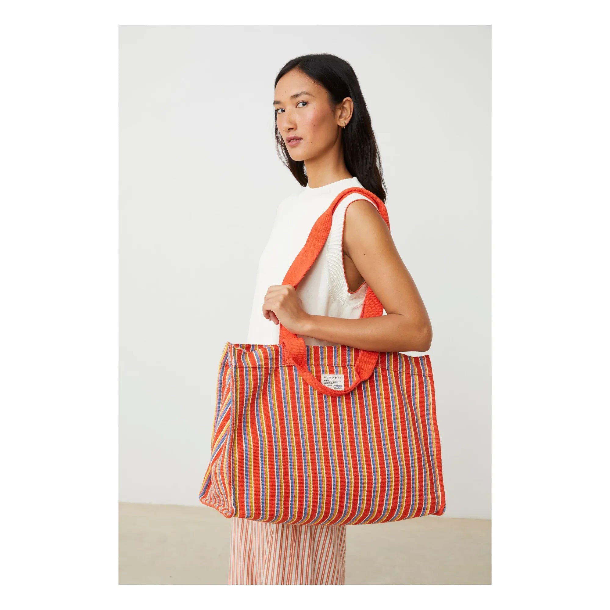 Moismont - Roma Shopper N°46 Baumwolle | Koralle
