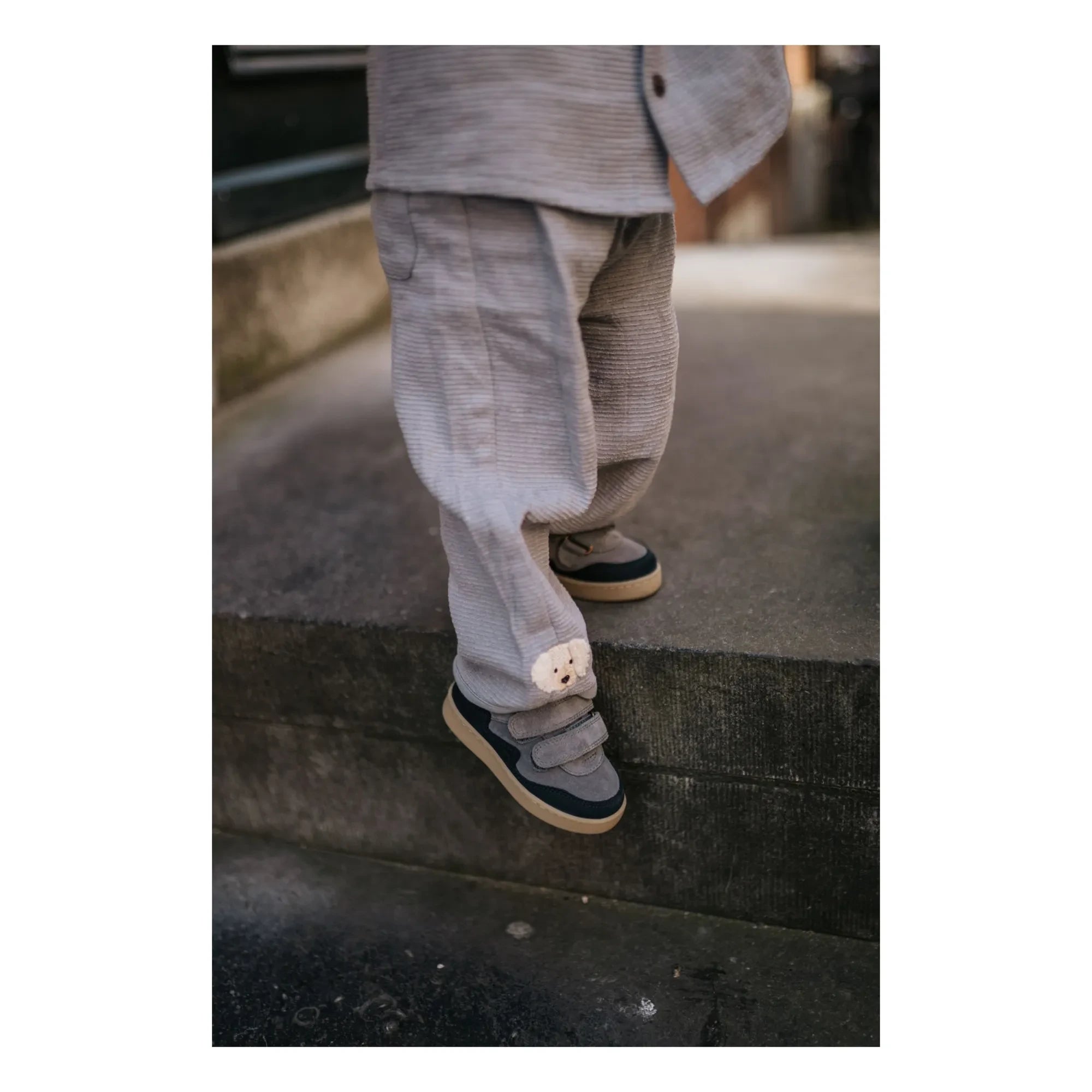 Donsje - Pivalo Sneakers | Grau-Blau