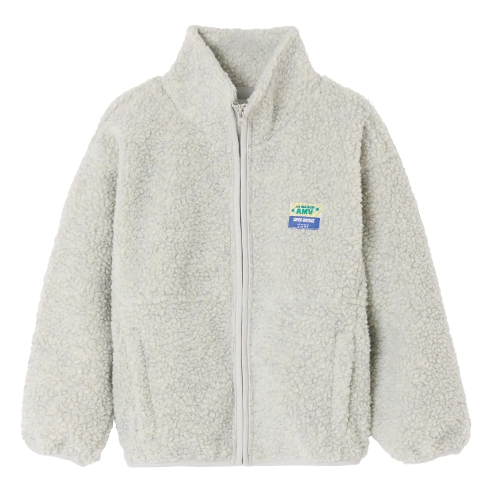 American Vintage - Hoktown Sherpa Jacke | Heather White