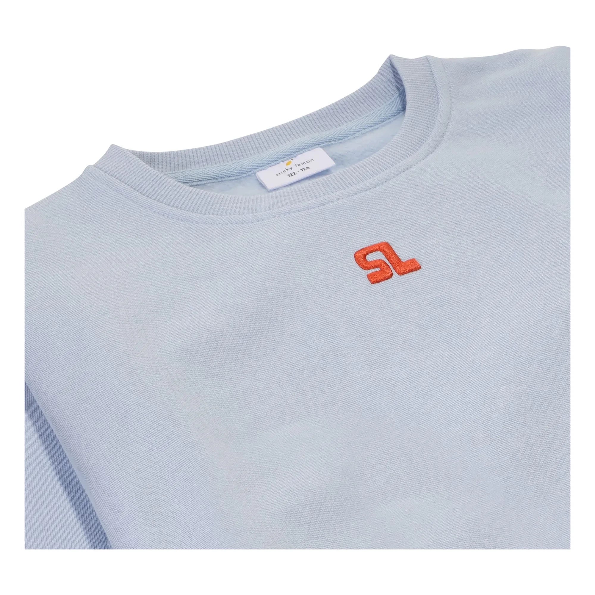 Sticky Lemon – Logo SL Pullover | Blau