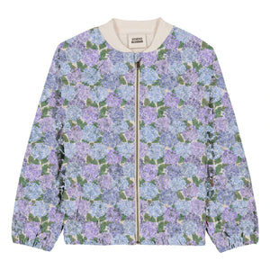 Studio Bohème - Léon Flowers Bomberjacke aus Bio-Baumwolle | Flieder