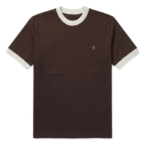 Wooden Store - Relief-T-Shirt | Braun