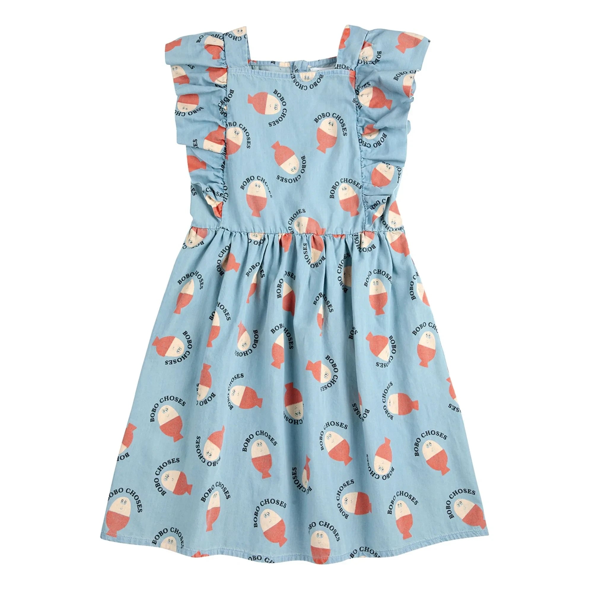 Bobo Choses - Leichtes Bobo Denim Kleid | Hellblau