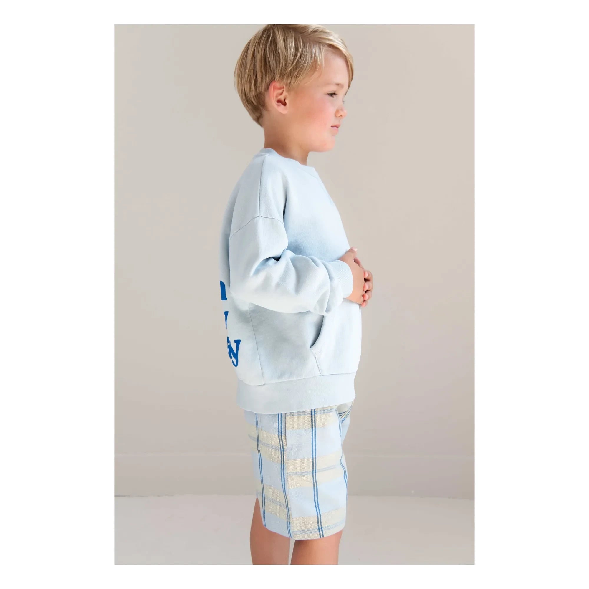 Jenest - Bo On My Way Sweatshirt aus Bio-Baumwolle | Hellblau