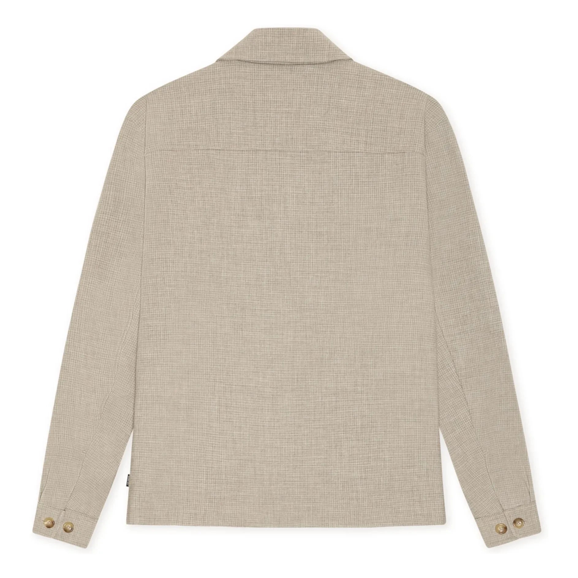 Les Deux - Veste Check Hybrid | Braun