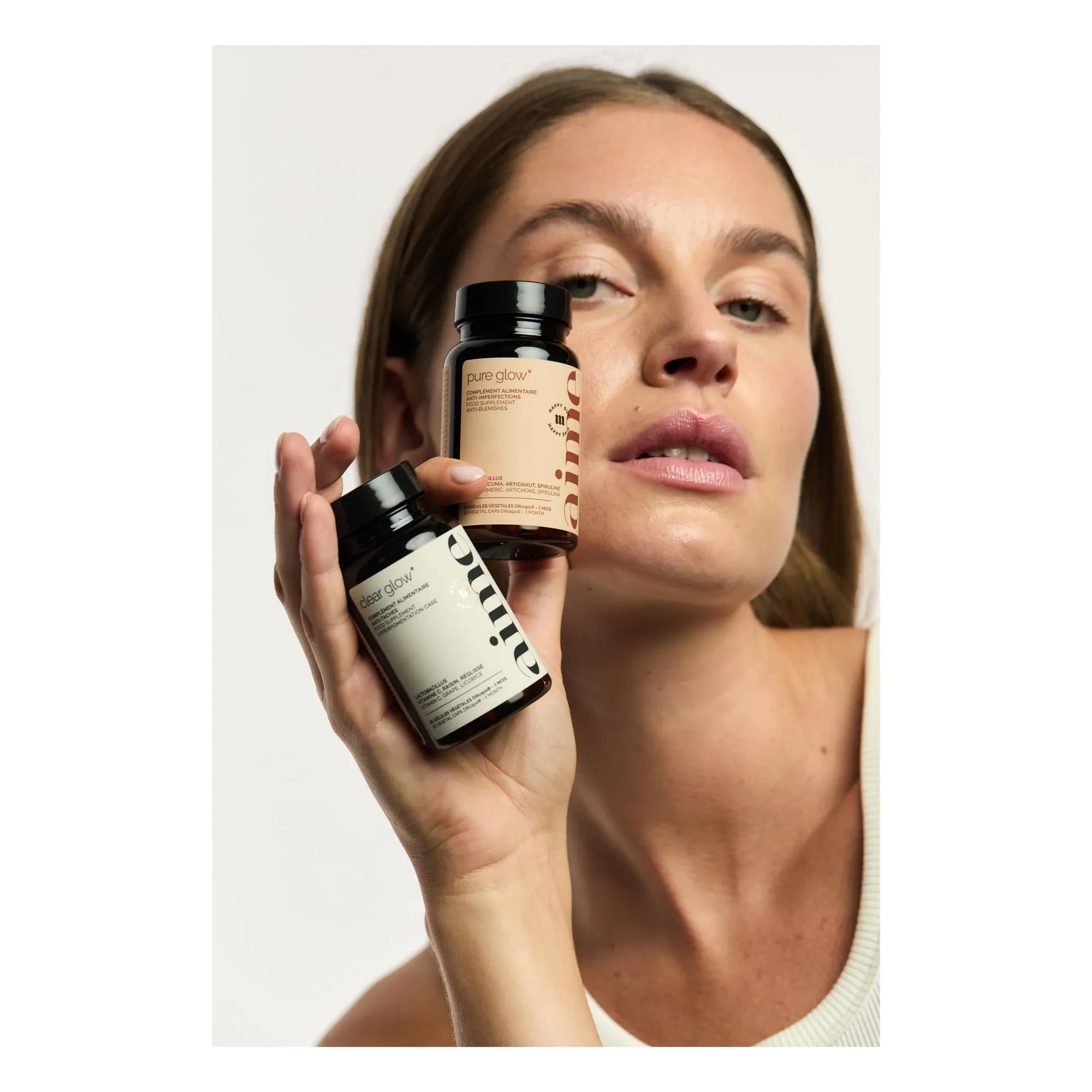 AIME - Pure Glow Nahrungsergänzungsmittel - 60 Kapseln