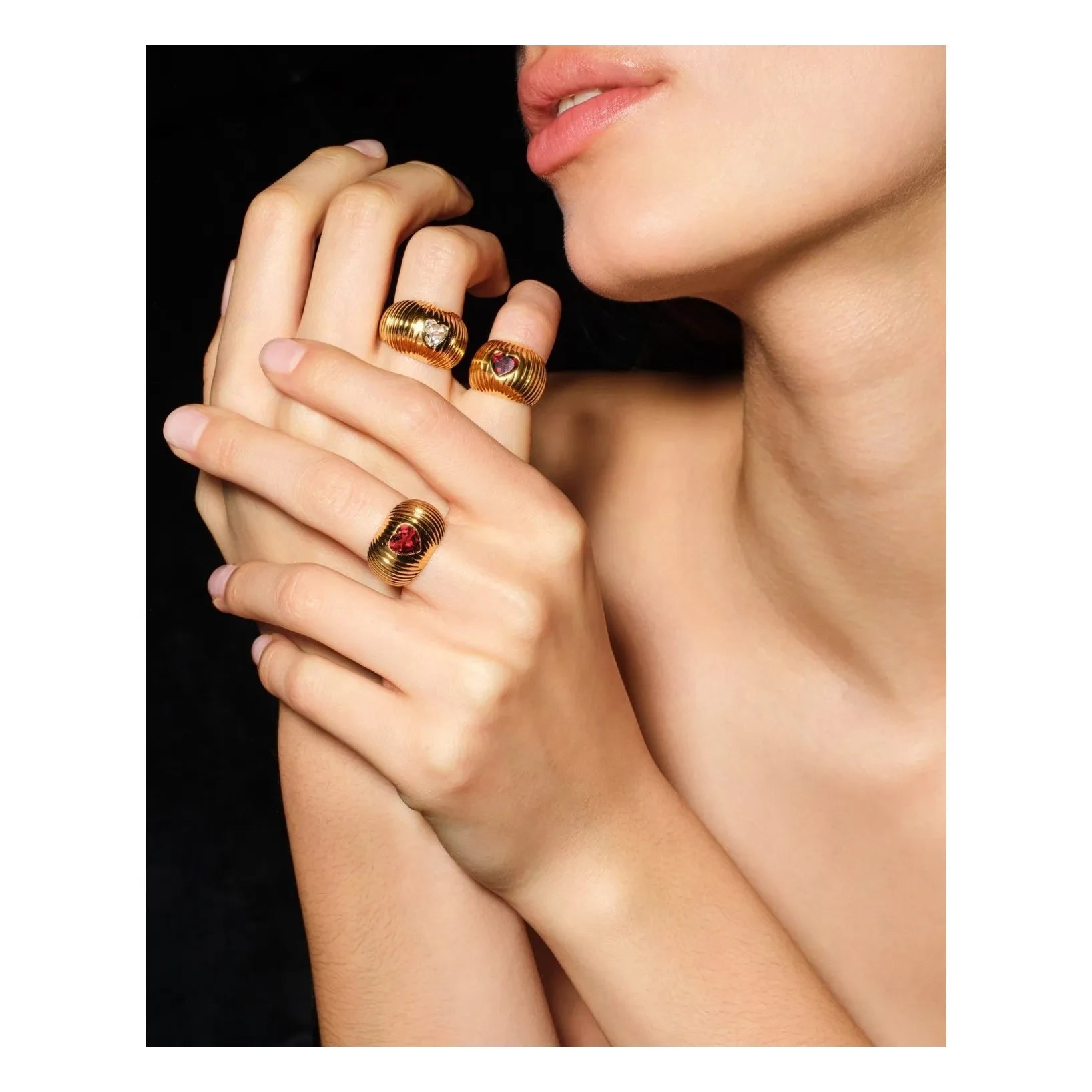 Tityaravy - Prema-Granat-Ring | Granat