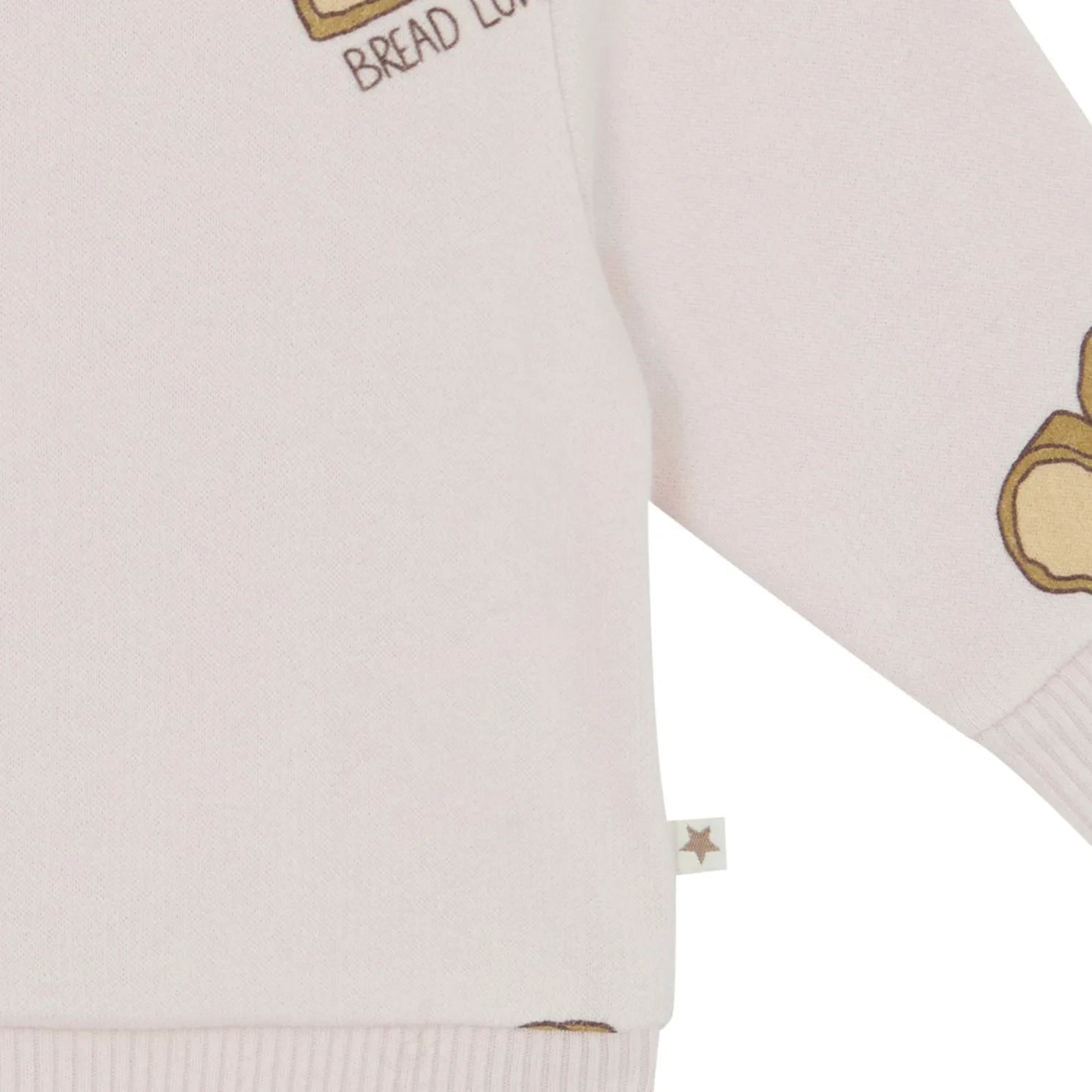 Bonton - Pembe Smily Bread Sweatshirt