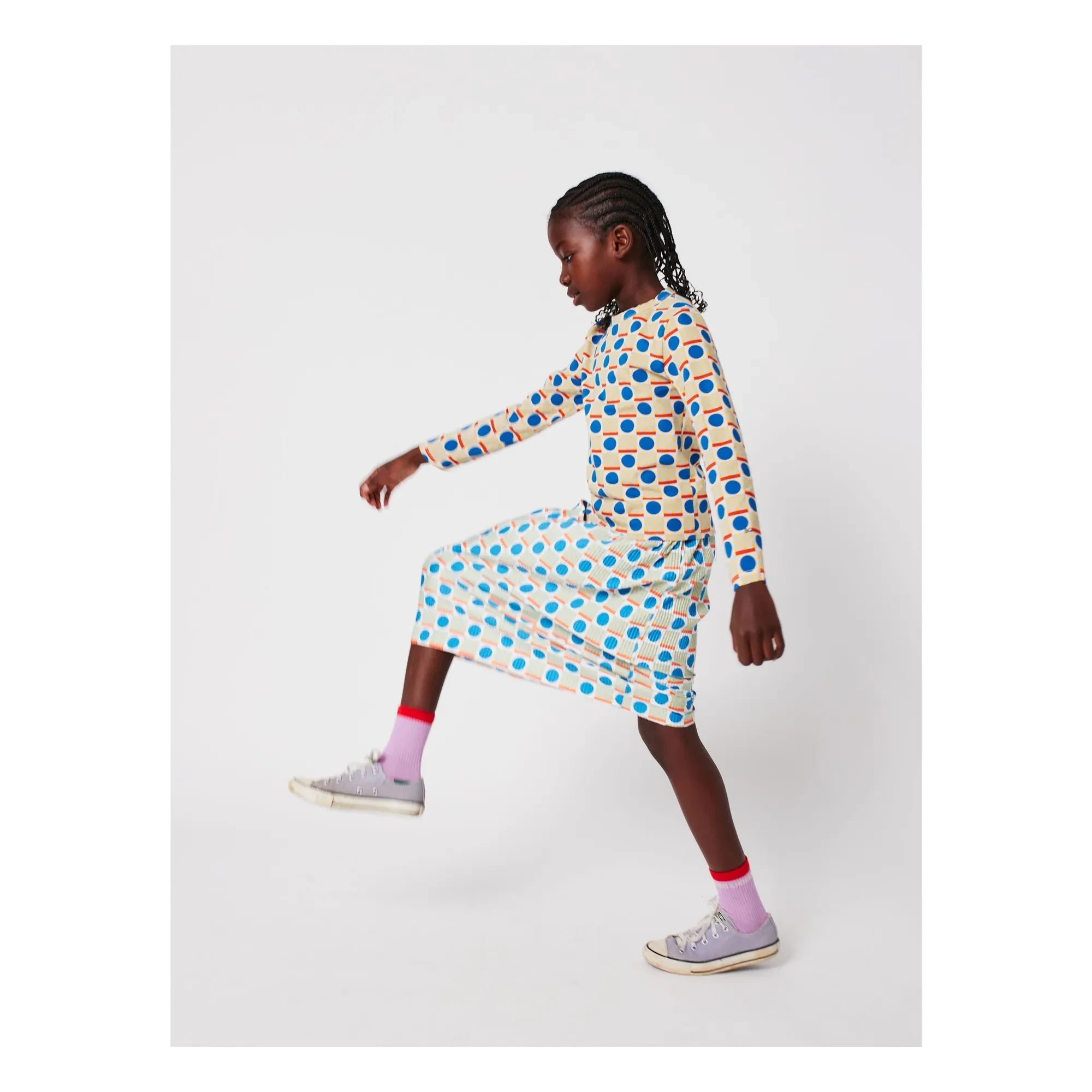 Bobo Choses - Geometrisches T-Shirt aus Bio-Baumwolle | Ecru