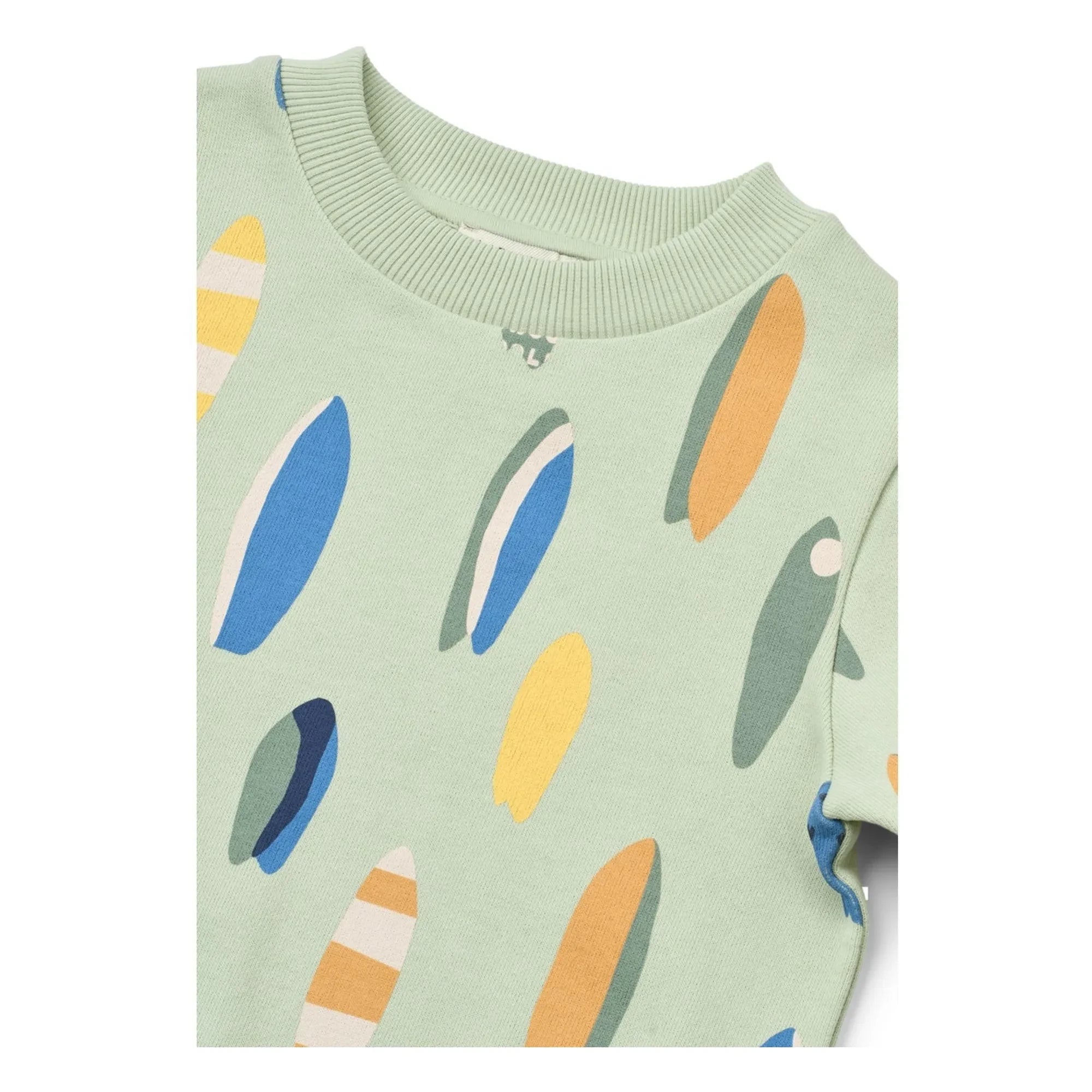 Liewood - Thora Surf Sweatshirt aus Bio-Baumwolle | Mandelgrün