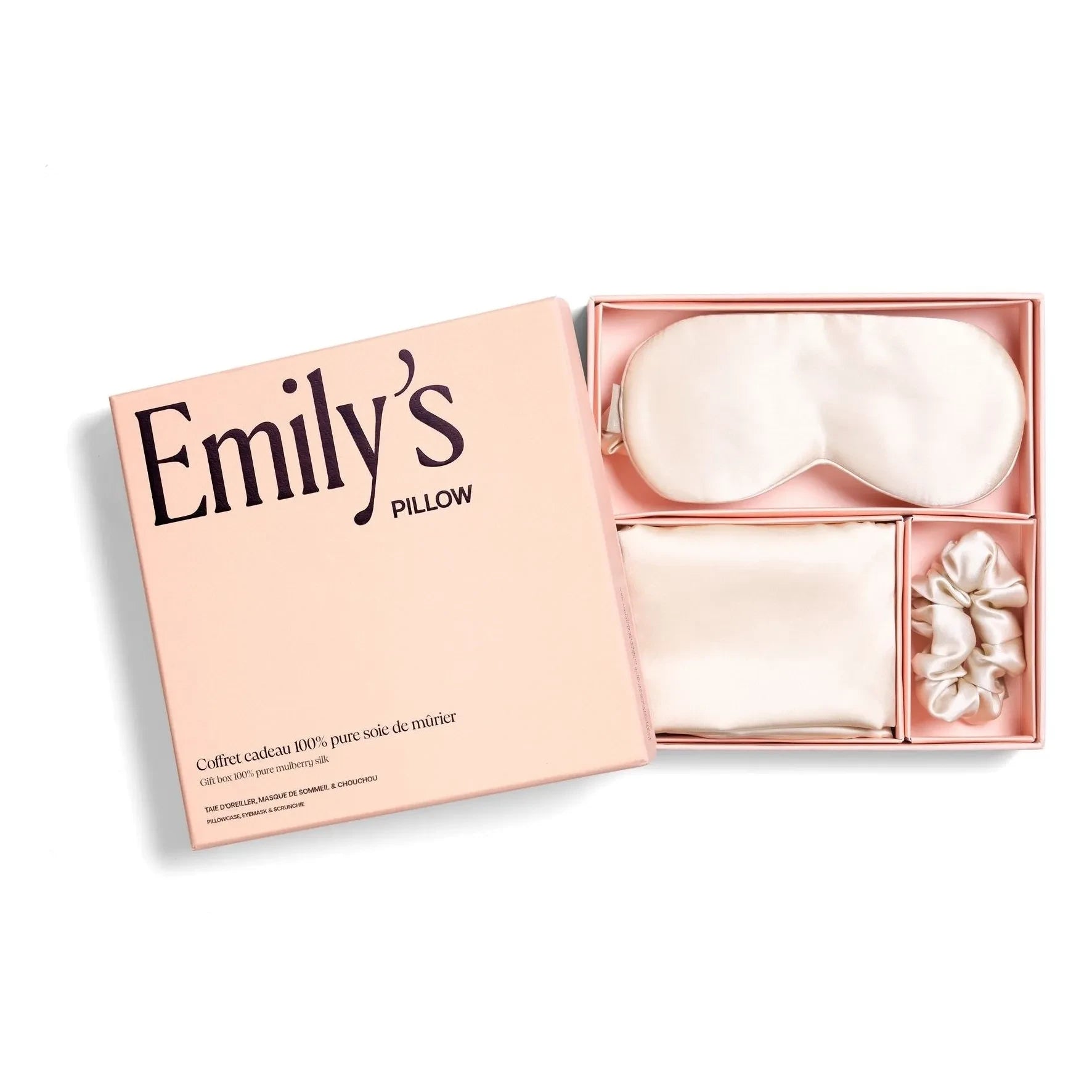Emily's Pillow - Seidenschlaf-Set | Champagner