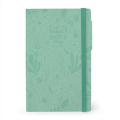 Legami - Notizbuch mit leeren Seiten und monochromem Softcover - Botanischer Garten - Mein Notizbuch